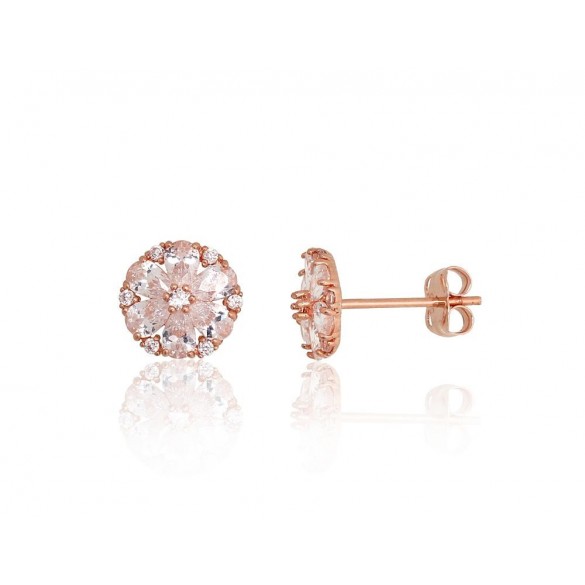 Gold classic studs earrings