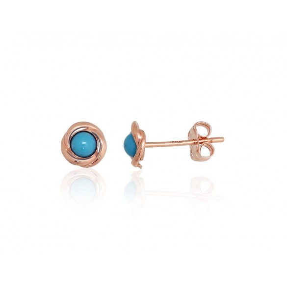 Gold classic studs earrings