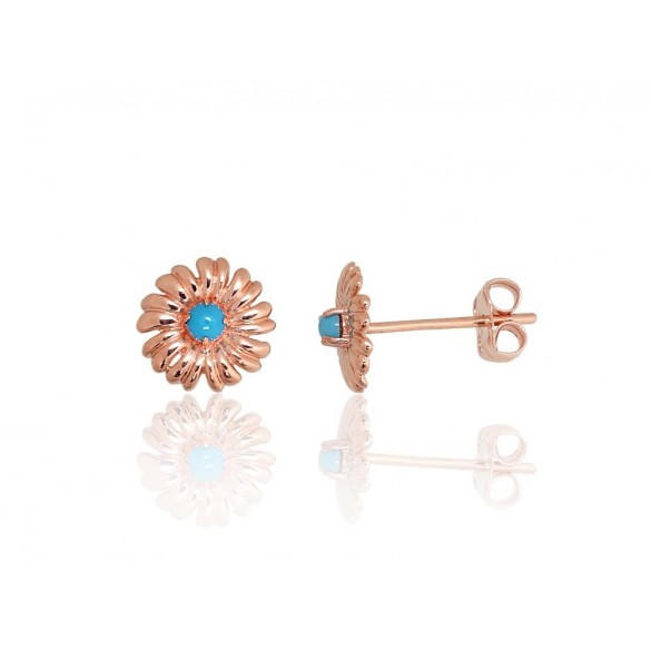 Gold classic studs earrings