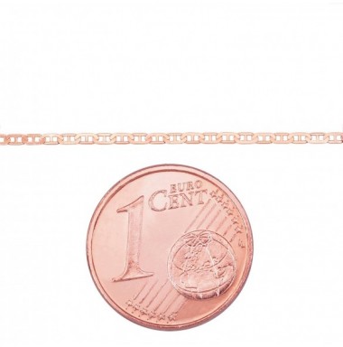 Gold chain Marina 1.1 mm , diamond cut, 1400069(Au-R)