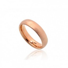 Gold wedding ring, Rose gold, 585°, No stone, 1100271(Au-R)