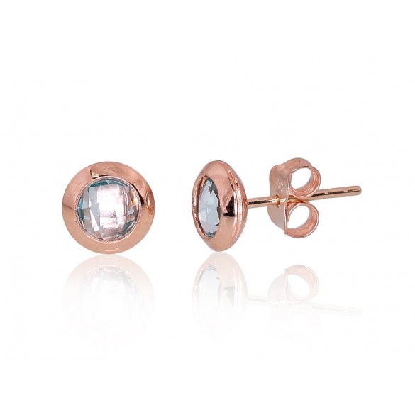 Золотые серьги-пуссеты