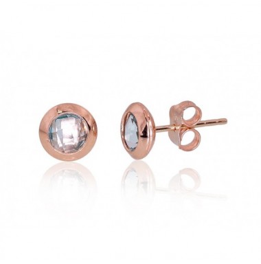 Золотые серьги-пуссеты