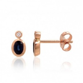 Auksiniai auskarai –pusetai0