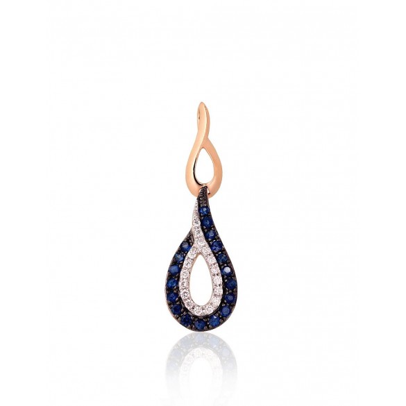 Золотой кулон