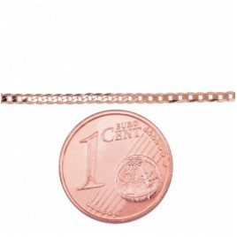 Auksinė grandinėlė Curb 1.2 mm , briaunų apdirbimas deimantu2