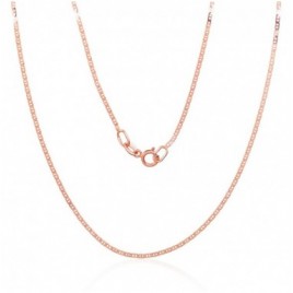 Auksinė grandinėlė Marina 1.1 mm , briaunų apdirbimas deimantu0