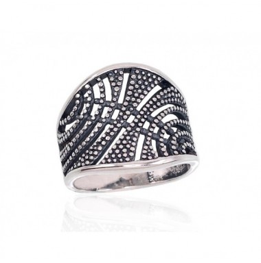 Серебряное кольцо