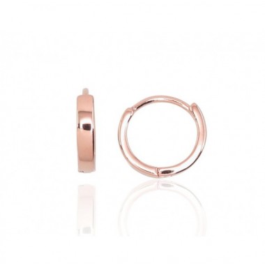 Sidabriniai auskarai su apvaliu segtuku0