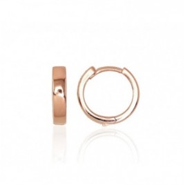 Sidabriniai auskarai su apvaliu segtuku0