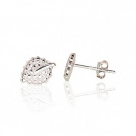 Sidabriniai auskarai –pusetai0