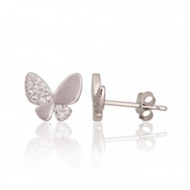 Sidabriniai auskarai –pusetai0