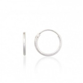 Sidabriniai auskarai –žiedai0