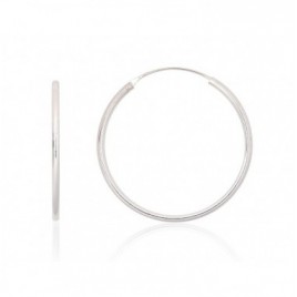 Sidabriniai auskarai –žiedai0