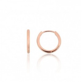 Sidabriniai auskarai su apvaliu segtuku0