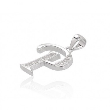 Sudraba kulons 2301620(PRh-Gr)_CZ, Sudrabs	925°, rodijs (pārklājums), Cirkoni 