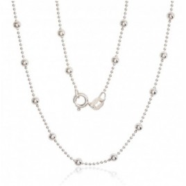 Sidabrinė grandinėlė Bead 1-3 mm0