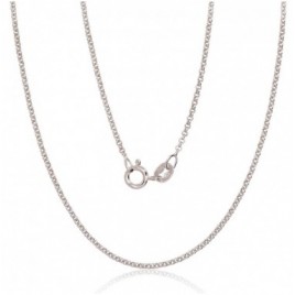 Sidabrinė grandinėlė Rollo 1 mm0