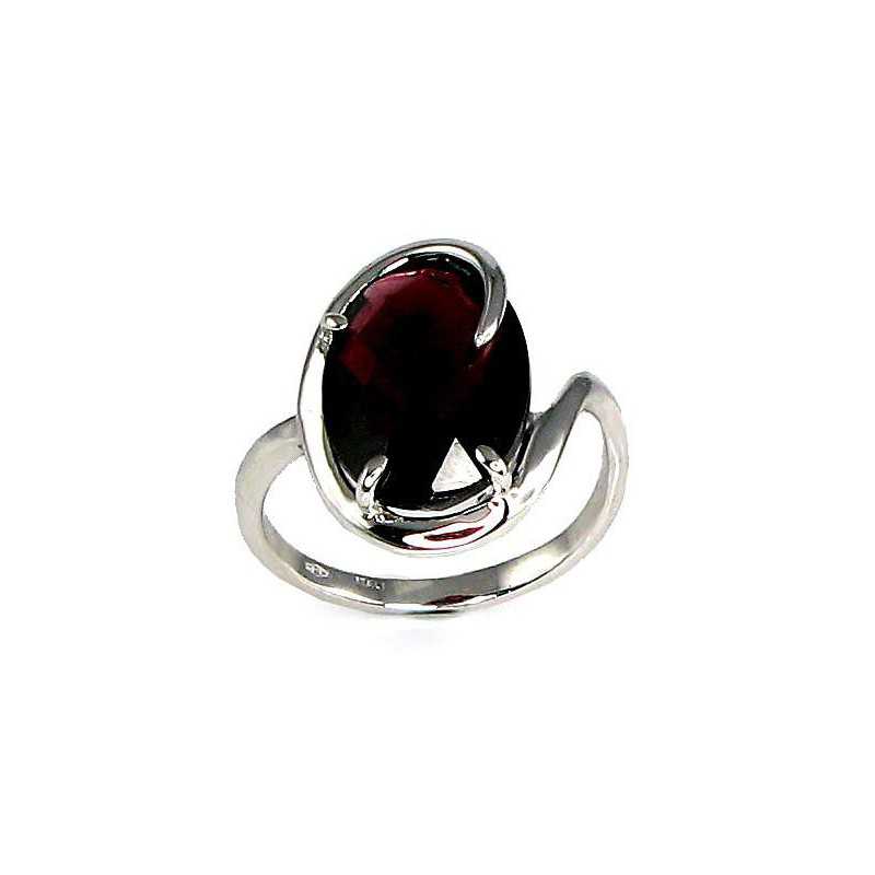 585° Gold ring, Stone: Garnet , Type: \"Bracciali\"  collection, 1100022(Au-W)_GR