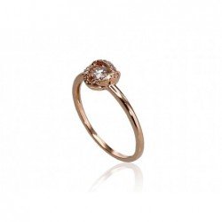 Gold ring, , 585°, Diamonds, 1100289(Au-R)_DI