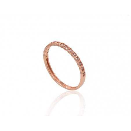 585° Gold ring, Stone: Zirkons , Type: Women, 1100873(Au-R)_CZ