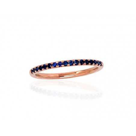 585° Gold ring, Stone: Sapphire, Type: With precious stones, 1100902(Au-R)_SA