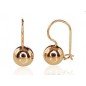 Gold hook earrings, 585°, No stone, 1200535(Au-R)