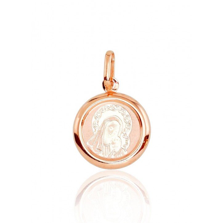 Gold pendant, 585°, Rose gold, No stone, 1300051(Au-R)