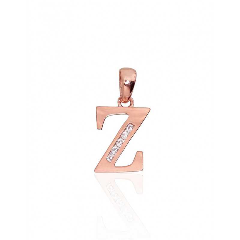 Gold pendant, 585°, Rose gold, Zirkons , 1300766(Au-R)_CZ