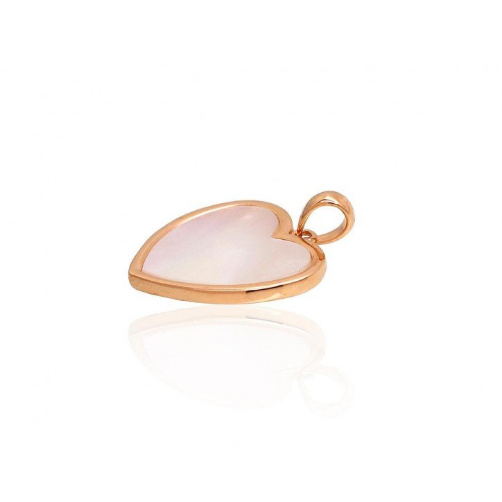 Gold pendant, 585°, Rose gold, Mother-of-pearl , 1300818(Au-R)_PL