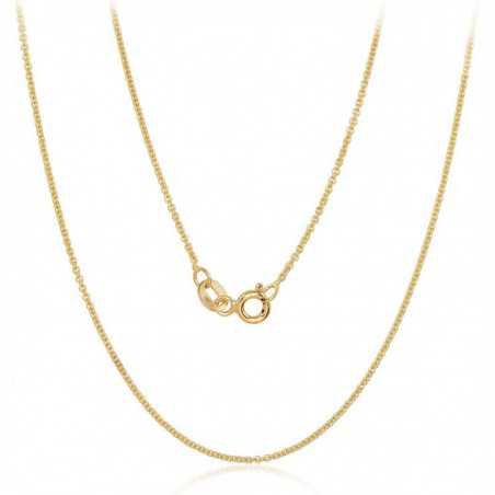 Gold chain Anchor 0.9 mm
