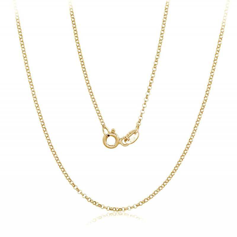 Gold chain Rollo 1 mm, 1400056(Au-Y)