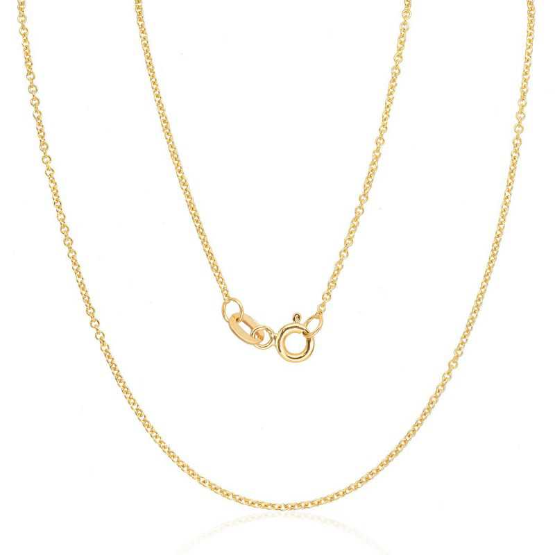 Gold chain Rollo 1.2 mm, 1400072(Au-Y)