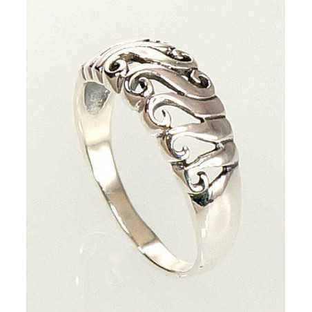 925° Genuine Sterling Silver ring, Stone: No stone, Type: Women, 2100538