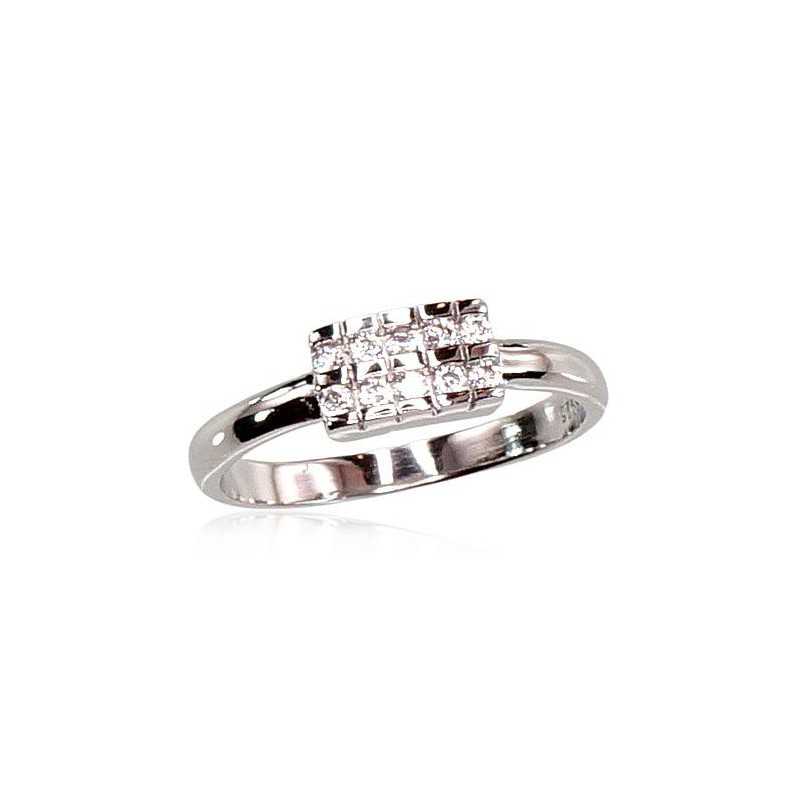 925° Genuine Sterling Silver ring, Stone: Zirkons , Type: Women, 2100728_CZ