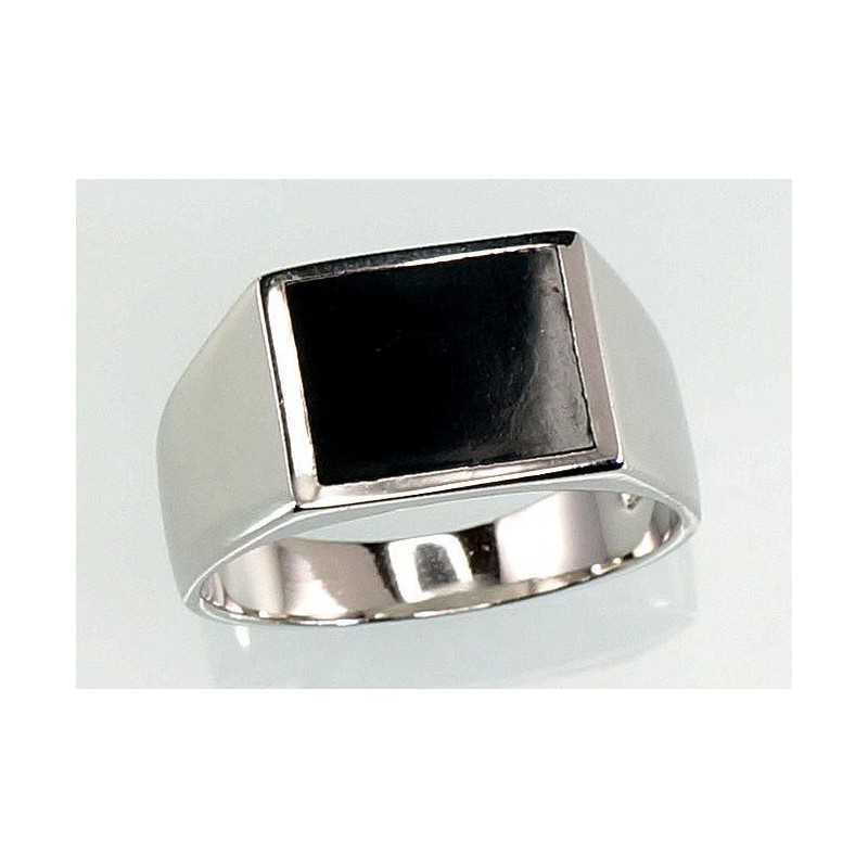 925° Genuine Sterling Silver ring, Stone: Onix , Type:  2100757_ON