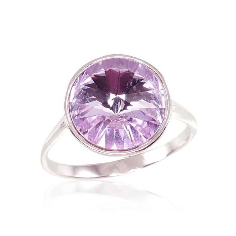 925° Genuine Sterling Silver ring, Stone: Crystals , Type: Women, 2100948_SV-LV