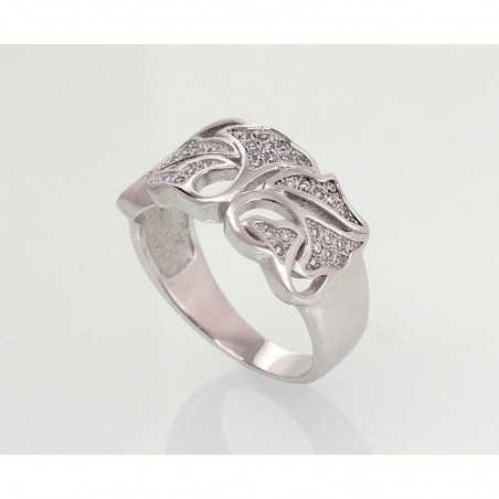 925° Genuine Sterling Silver ring, Stone: No stone, Type: Women, 2101017_CZ
