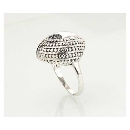 925° Genuine Sterling Silver ring, Stone: No stone, Type: Women, 2101184(POx-Bk)