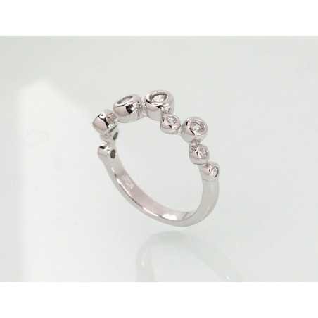 925° Genuine Sterling Silver ring, Stone: No stone, Type: Women, 2101239_CZ