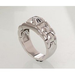 925° Genuine Sterling Silver ring, Stone: Zirkons , Type:  2101284(PRh-Gr)_CZ