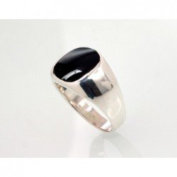 925° Genuine Sterling Silver ring, Stone: Onix , Type: For men, 2101353_ON