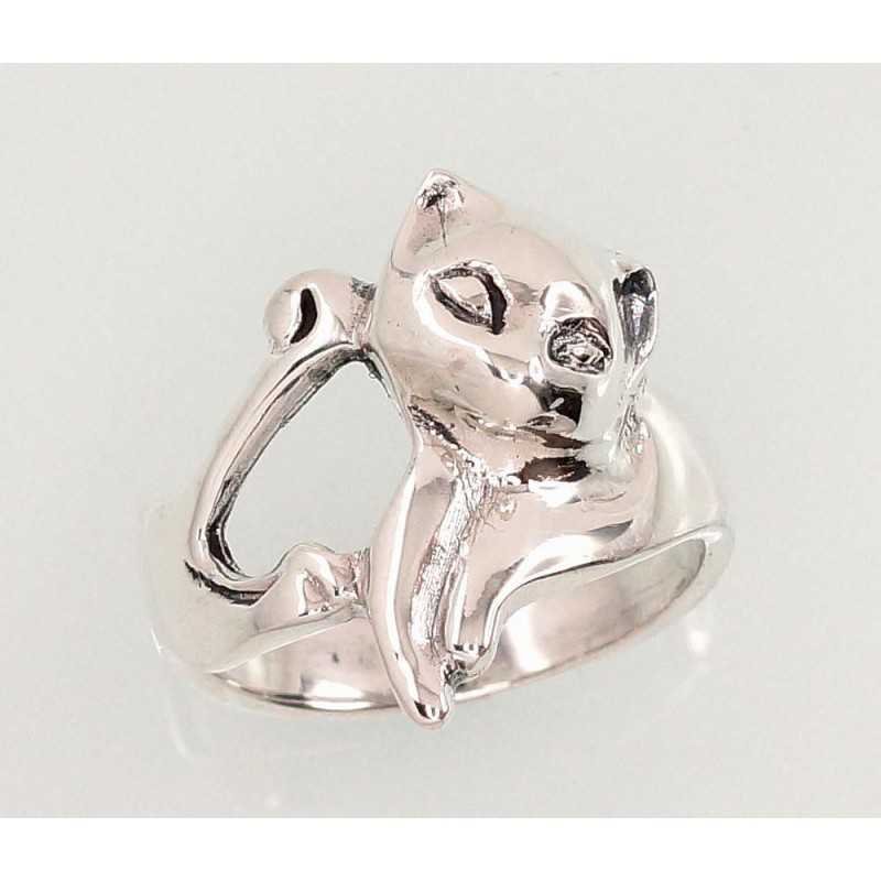 925° Genuine Sterling Silver ring, Stone: No stone, Type: Women, 2101386(POx-Bk)