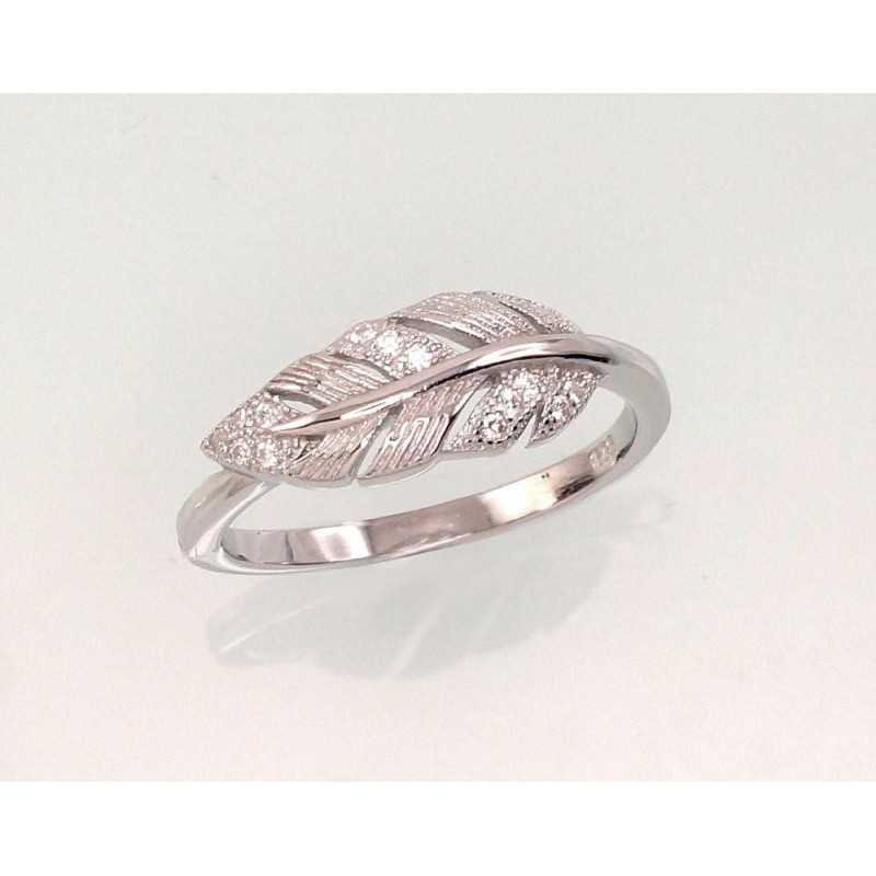 925° Genuine Sterling Silver ring, Stone: Zirkons , Type: Women, 2101474(PRh-Gr)_CZ