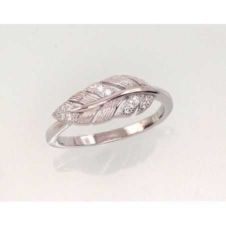 925° Genuine Sterling Silver ring, Stone: Zirkons , Type: Women, 2101474(PRh-Gr)_CZ
