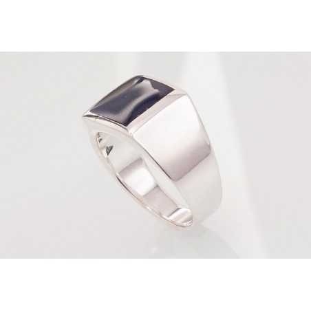 925° Genuine Sterling Silver ring, Stone: Onix , Type: For men, 2101575_ON