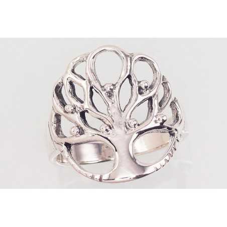 925° Genuine Sterling Silver ring, Stone: No stone, Type: Women, 2101598(POx-Bk)