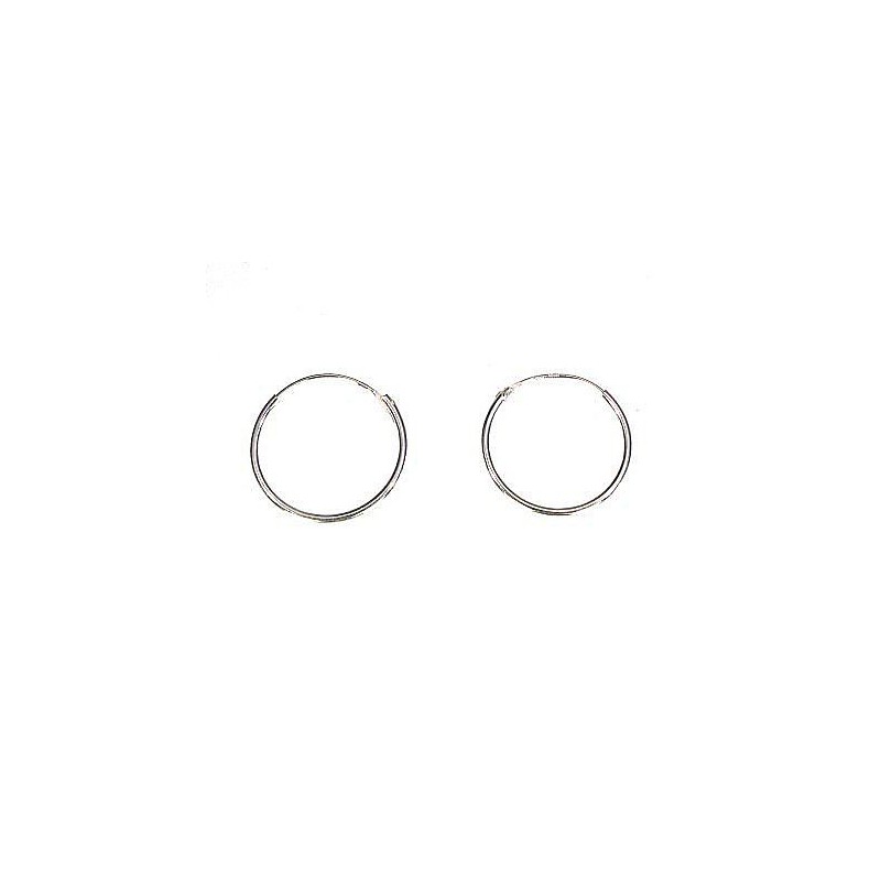 Silver earrings-rings, Circles, , 2200099