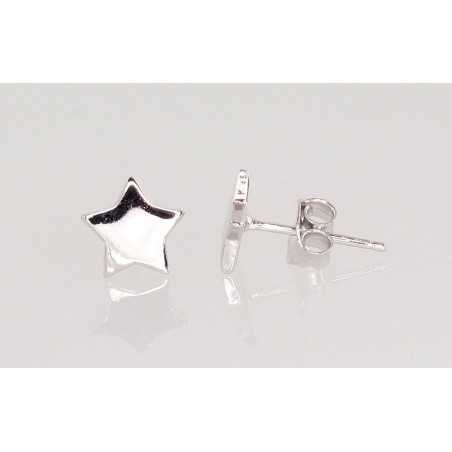 925° Silver Stud Earrings, , No stone, 2201412(PRh-Gr)