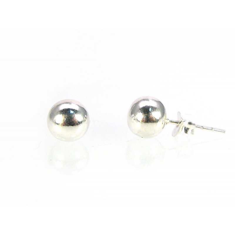 925° Silver Stud Earrings, Silver, No stone, 2202675